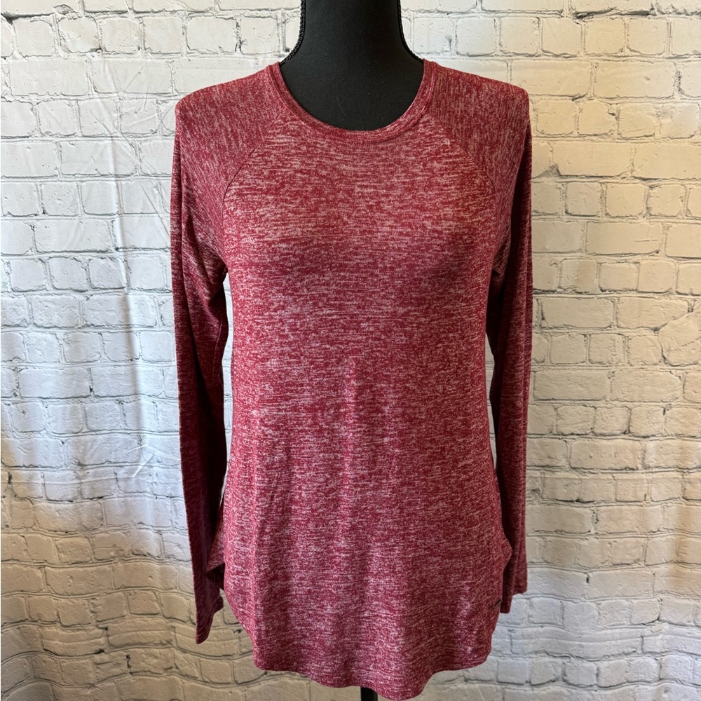 Hollister Maroon Long Sleeve Tee